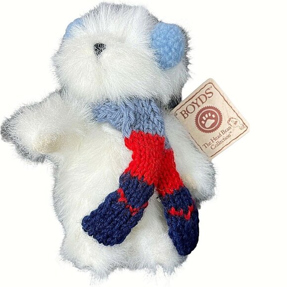 Boyds Bears The Head Bean Collection Lil' Yeti Jointed Collectibles #99984V - Picture 8 of 9